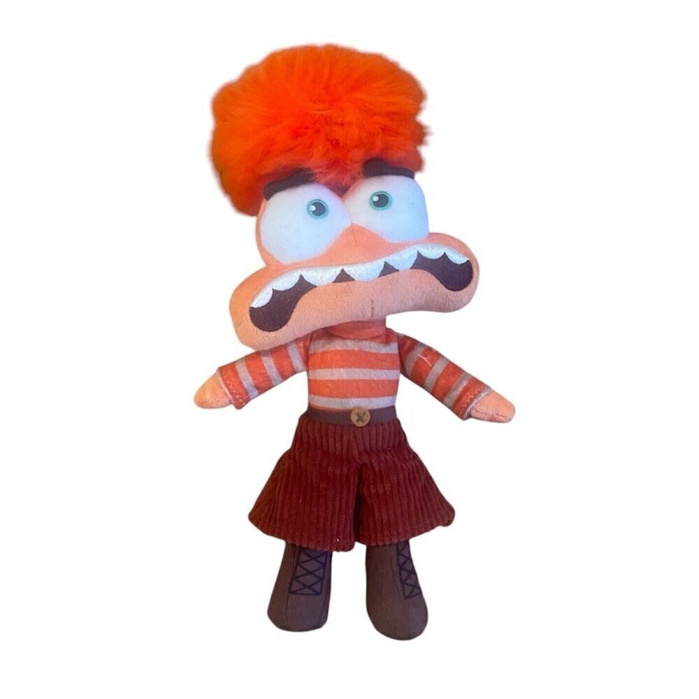 Disney Pixar Inside Out 2 ANXIETY 8” Plush Doll Orange Emotion 2024 VHTF